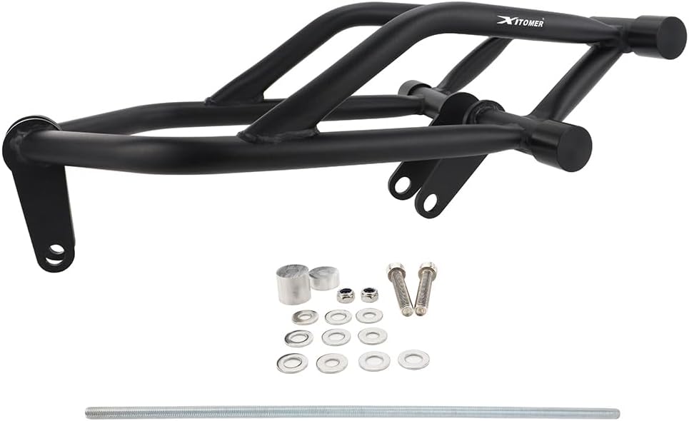 Xitomer Stunt Crash Cage Compatible with GSX-R 600 GSX-R 750 2006 2007 2008 2009 2010 Engine Guard Steel Race Rails Crash Bar Motorcycle Highway Bar
