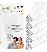 Lumare LED Lampe 12W A60 Tropfenform | Fassung E27 LED Warmweiß 2700K Leuchtmittel | 1100 Lumen G...