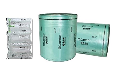 FillerTM100 Packaging Air Film Roll, Filler Pillow, 20x10 cm, Total Length 700 Meter, Plastic