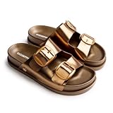 GIOSEPPO Sandalias Bio 78797 Svedala bronce con Acabado Metalizado y Plataforma para Mujer - Mujer color: Bronce talla: 39