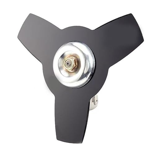 草刈り機替え刃 三枚刃 5枚入り インダストリアル 外径255mm 厚み 1.4mm ツル 草刈払機 内穴25.4mm 芝刈り機の付属品ユニバーサルブレード 高マンガン鋼 5枚入3P (1.4mm厚さ)