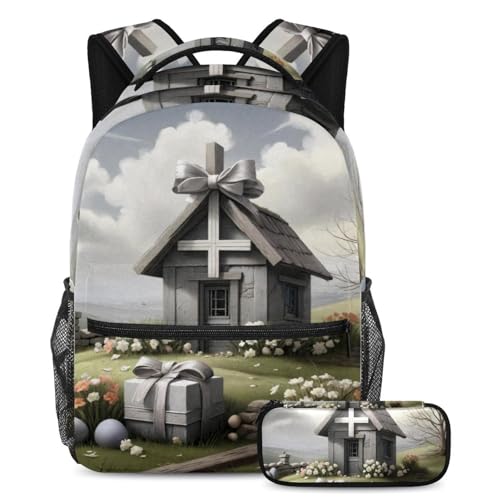 Sac à dos solide avec trousse pour éviter les fournitures perdues à l'école