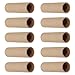 TEHAUX Craft Paper Cardboard Mailing Tubes, Cardboard Tubes Poster Tubes Kraft Cardboard Tube Round Paper Tubes for Crafting Mailing 15pcs 10X3X3cm Brown Paper Roll