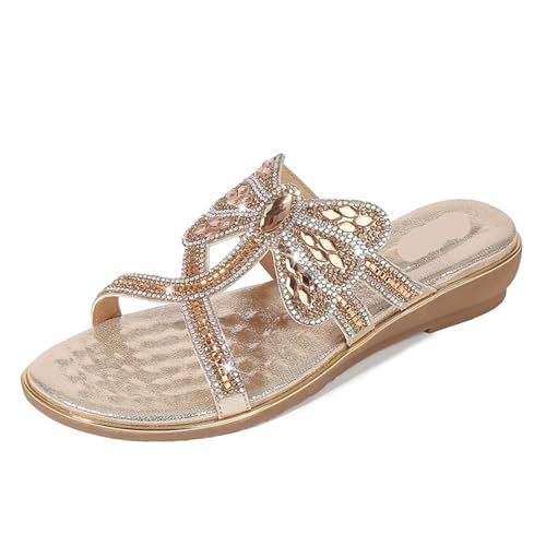 Womens Sandals Fashion beach sandals summer flat flip flops casual wear fashion women's slippers