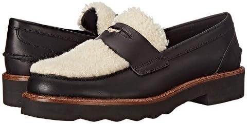 Amazon コーチ Coach Indie Womens Black Natural Shearling レディース 女性 用 ローファー 靴 シューズ 並行輸入品 Coach コーチ シューズ
