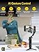 AOCHUAN 3-axis Phone Gimbal Stabilizer for iPhone 15/14/13 Pro Max Android w/Face Tracking,1/4