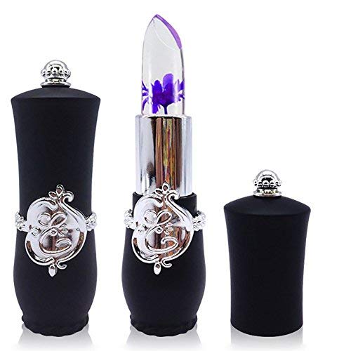 VJGOAL Rouge A Levre Waterproof Longue Tenue des Chic Sexy Fleurs Lipstick Transparent Gelée Lip Balm Long Lasting Maquillage Femme Rouge A Levre Pas Cher Cover