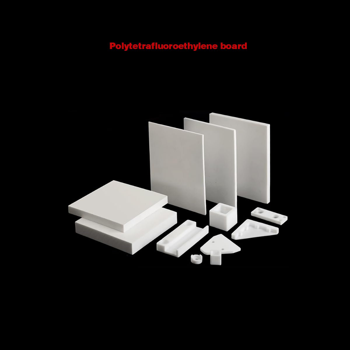 1PC Weiß Polytetrafluoroethylene Board Dicke 0,1-6mm PTFE Blatt Platte Block Polytef Platte(200x300x6mm)