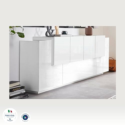 Dmora - Credenza Gennaro, Madia da cucina a 7