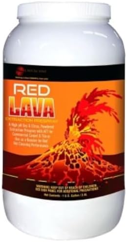 Red LAVA Commercial Carpet Prespray and Tile Cleaner, High pH Powdered Formula, Fresh Scent, Case of 4 (4, 7.5lbs) image 4