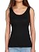 Hestya Women Tank Top Built-in Bra Camisole Padded Cami Top Bra Top Cami for Women Lady Girls, Multicolors, S - XXL (XXXL Size, Black)
