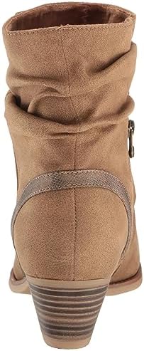 Blowfish Malibu Women's Spur Western Boot, Almod OiledVeganSuede/BRZ Roll, 8.5 | Image 2