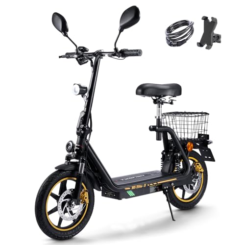 TWOFISH Elektro Motorrad für Erwachsene, E Moped...