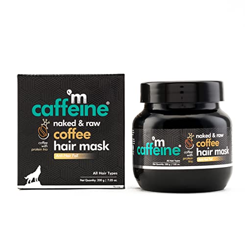 mCaffeine Anti Hair Fall Hair Mask for Dry & Frizzy Hair | For Curly Hair & Straight Hair | WIth Coffee, Proteins & Pro Vitamin B5 | SLS & Paraben... - Image 2