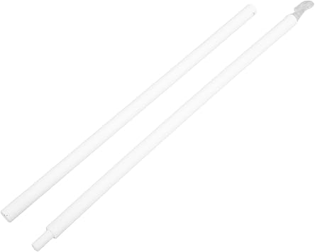 HOMSFOU Blind Wand Replacement 23.03 Inch Vertical Blind Tilt Rod Plastic Window Pull Rod with Universal Hook for Home Office Window Privacy Control
