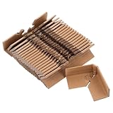 CIYODO 20 Stück Kantenschutz aus Karton für Versandkartons Dreiseitiges Design Schutz für Verpackungsartikel Geeignet für Möbel und Türpaneele