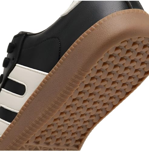 Image of ASTEROID Retro Inspired Low Top Casual Shoes with Durable Gum Sole Contrast Side Accents and Classic Lace Up for Versatile Wear