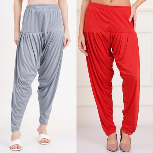 Image of Buy That Trendz Patiala Salwar for Women Relaxed Fit Viscose Patiyala Salwar Harem Bottom Pants
