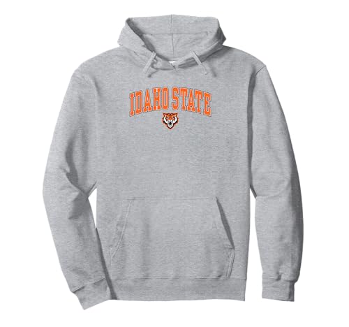 Idaho State Bengals Arch Over Logo Officially Licensed Pullover Hoodie