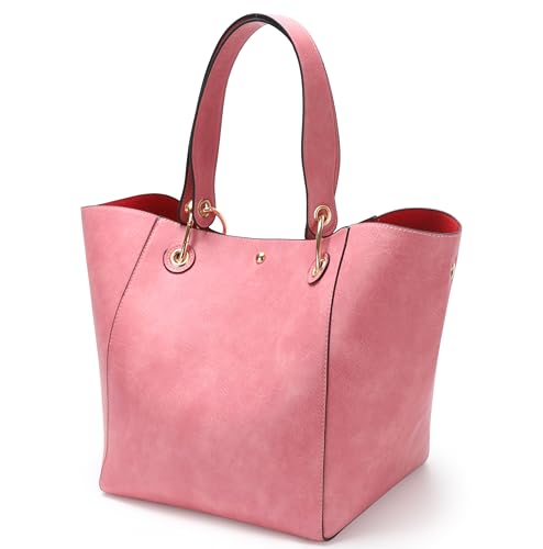 Image of sqlp Large Work Tote Bag for Women Designer Handbags Big Bucket Purses