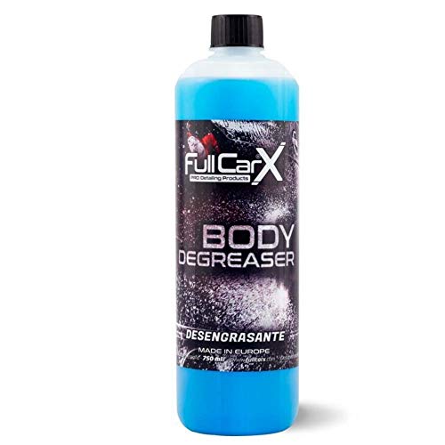 AutoFullCar – FullCarX Body Degreaser 750ml Limpiador Desengrasante Coche Concentrado, Elimina Siliconas, Ceras, Grasa y Suciedad, Limpieza Profunda Carrocería, Llanta, Detailing Profesional