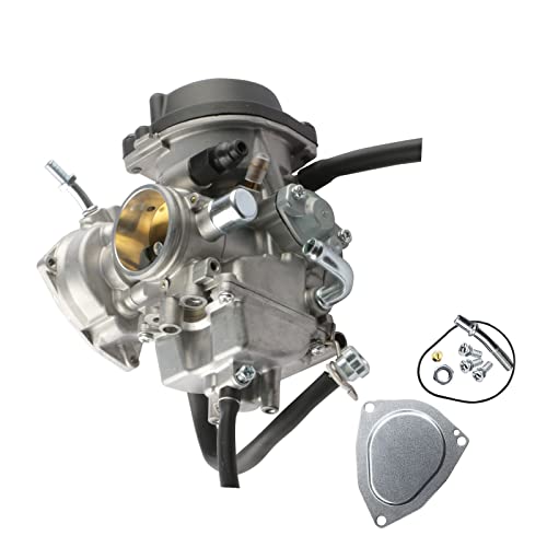 Whfzn 13200-07G01 Carburetor For Suzuki Ltz400 Ltz 400 Quadsport 2003 2004 2005 2006 2007 Compatible With Kawasaki Kfx400 2003-2006 Replaces Arctic Cat Dvx400 2004-2007 #TOP1