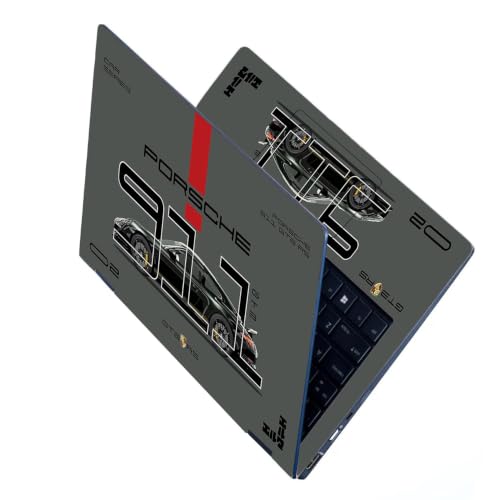 Image of PIXELARTZ Full Body Laptop Skins Sticker Laminated HD Quality Vinyl fits Upto 15.6 inches Compatible with Dell, Lenovo, Acer, HP, Asus