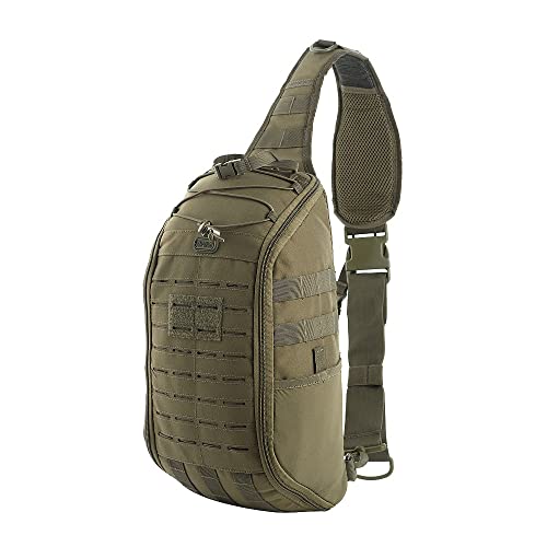 M-Tac Armadillo One Sling Backpack - Crossbody Tactical Bag - Chest Pack - Satchel For Every Day Carry (Olive) #TOP27