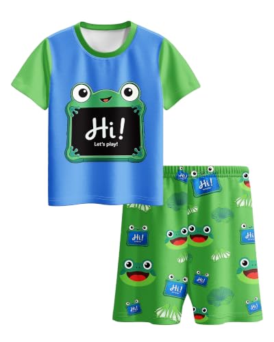 Yovova Toy Movie Shirt and Shorts for Girls Boys Top and Shorts Set Home Clothes for Kids 3-12 Years