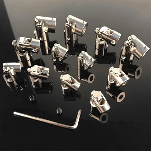 Accouplement de cardan universel en métal 4mm-5mm pour arbre de moteur - 5