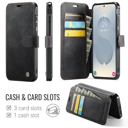 Étui pour Samsung Galaxy S25 Ultra violet, la coque portefeuille en cuir idéale en voyage