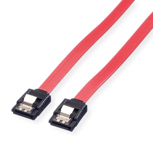 Cable interno SATA 6.0Gbps VALUE 1m con cierre snap