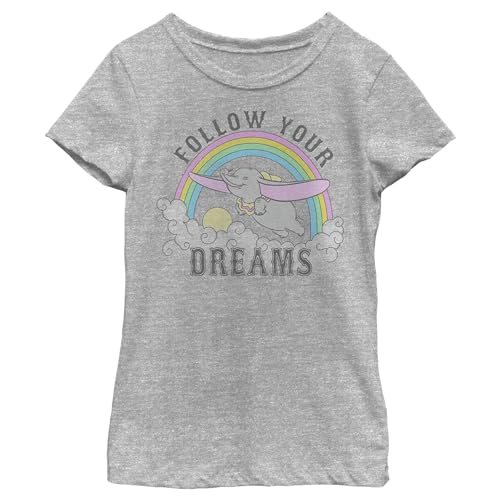 Disney Little, Big Dreaming Dumbo Girls Short Sleeve Tee Shirt