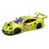 porsche rostock  MBA Sport IXO Models kompatibel mit Manthey-Racing Porsche 911 GT3 R - 2021 Sieger 24h Rennen Nürburgring #911 1:18
