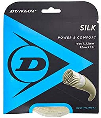 Dunlop Sports Silk Tennis String, 16G, 1 Set