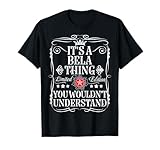 Funny Vintage Bela Name T-Shirts And Gifts