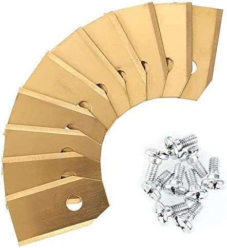 Longlife Titanium Blade Blades for All Husqvarna Automower/Gardena Robotic Lawnmowers 3 g 0.75 mm Includes 30 Screws for 105 - Image 5