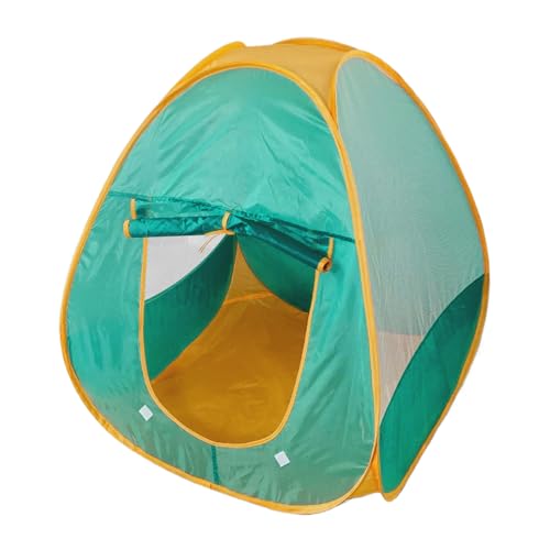 Tienda de campaña plegable para niños de 33,86 pulgadas | Casa de juegos de poliéster – Malla a prueba de moscas, para 2 – 3 niños, patio trasero, camping, dormitorio, sala de juegos, interior y
