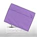 Luxja Dust Cover for Sewing Machine, Sewing Machine Cover with Pockets for Extra Accessories (Compatible with Brother and Singer), Purple