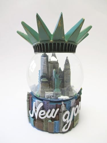 New York Schneekugel mit Freiheitsstaue Hat,Wolkenkratzer,Neu