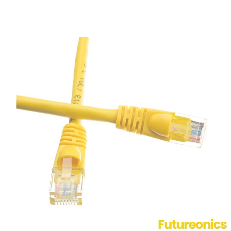 Cable Ethernet Cat 6 125 ft Amarillo Pack 5 miniatura 4