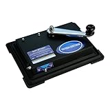 LUCYCAZ Cigarette Rolling Machine, Tobacco Hand Operation Injector Maker Roll Your Own Cigarettes Machine, 100mm, Regular Tubes, King Size (Black)