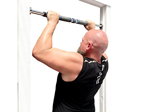 Garren Fitness Maximiza Pull Up Bar - Doorway Pullup Bar/Chin up Bar with 3 Sets of Screw-in Heavy-Duty Door-Mounts, 26… - Image 8