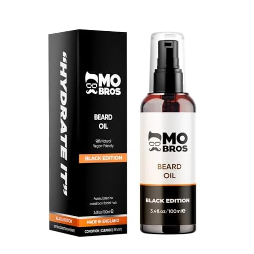 Mo Bros Black Edition Beard Oil 100ml