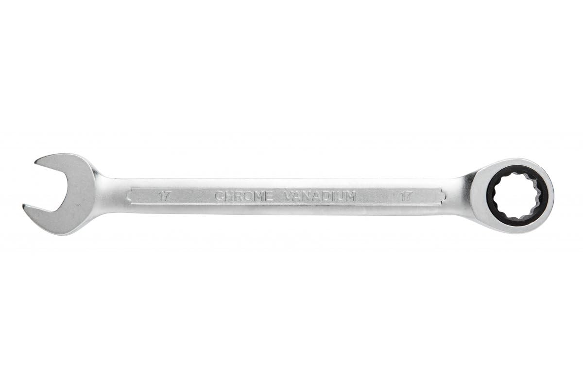 Hogert Technik HT7G146 Zestaw podwójnych kluczy oczkowych z grzechotką