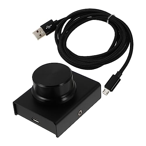 Control volumen PC USB Veemoon mejora tu escritorio de teletrabajo con audio analógico compacto