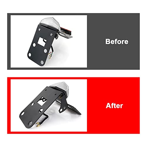 Support de plaque pour rénover l'arrière des motos Kawasaki KLX250 2009-2022 - 7