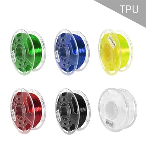 Filamento 3D TPU Flexible 1.75 mm 0.8 kg Blanco - Fernando Cortés Filamento 3D TPU Flexible 1.75 mm 0.8 kg Blanco - Fernando Cortés