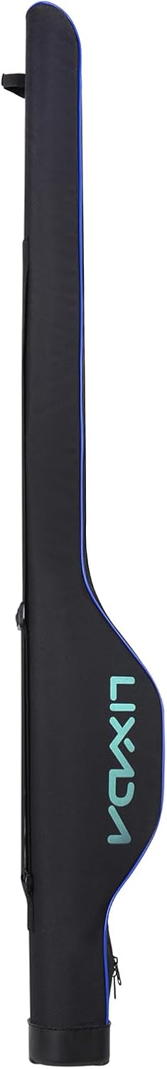 Lixada Fishing Rod Bag Hard Shell Bottom 51.2''/130cm Fishing Rod Travel Case Waterproof Fishing Tackle Storage Bag Fishing Pole Protective Pouch