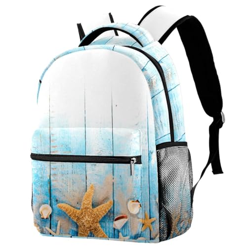 Sac à dos d'école multicolore idéal pour le collège et les vacances d'été